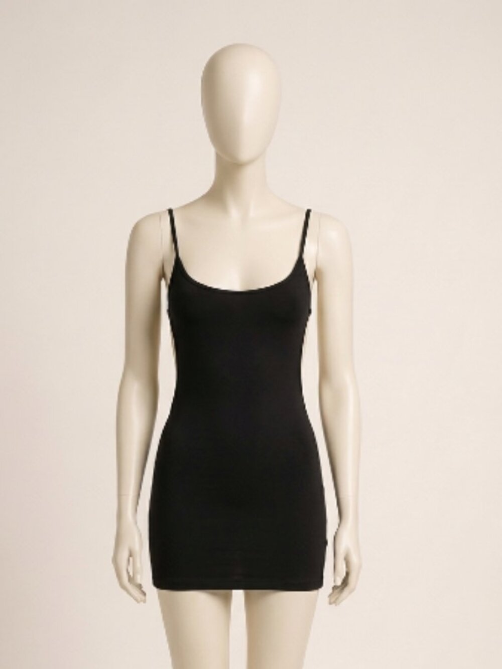 Budhaul Women's Black Backless Beach Dress M Slim Fit Adjustable Strap